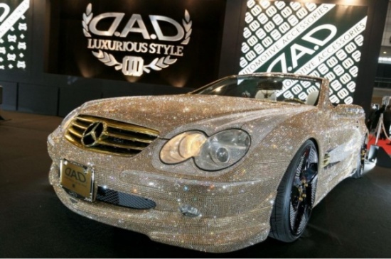 'مرسيدس بنز' SL600 الكريستالية.. كم تتوقع سعرها؟ 'مرسيدس بنز' SL600 الكريستالية.. كم تتوقع سعرها؟