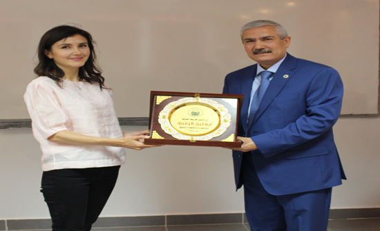 تكريم الزعبي في جامعة الأميرة سمية للتكنولوجيا تكريم الزعبي في جامعة الأميرة سمية للتكنولوجيا