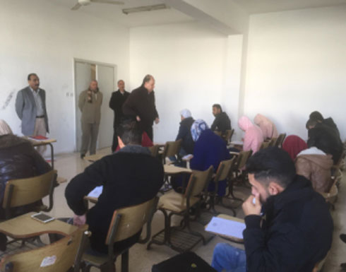 رئيس جامعة إربد الأهلية يتفقد الامتحانات النهائية رئيس جامعة إربد الأهلية يتفقد الامتحانات النهائية