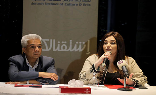 الفنانة اللبنانية نعمة: مهرجان جرش يحمل تاريخ وحضارة وروعة المكان الفنانة اللبنانية نعمة: مهرجان جرش يحمل تاريخ وحضارة وروعة المكان