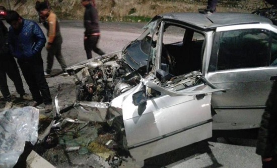 خمس إصابات في حادث تصادم في جرش خمس إصابات في حادث تصادم في جرش