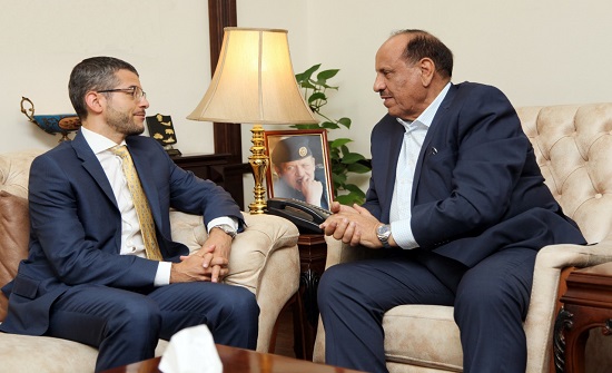 "حماد" يلتقي السفير الفرنسي في عمان "حماد" يلتقي السفير الفرنسي في عمان