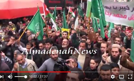 بالفيديو : شاهدوا مسيرة وسط البلد بالفيديو : شاهدوا مسيرة وسط البلد