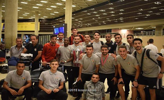 عودة المنتخب الأردني للشباب بكأس بطولة بانكوك عودة المنتخب الأردني للشباب بكأس بطولة بانكوك