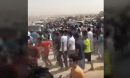 آلاف الكويتيين يبحثون عن كنز مزعوم في الصحراء! - فيديو آلاف الكويتيين يبحثون عن كنز مزعوم في الصحراء! - فيديو