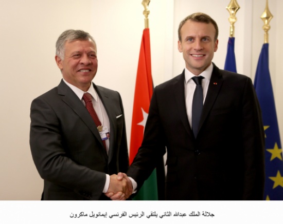 الملك يلتقي الرئيس الفرنسي ورئيس الوزراء العراقي الملك يلتقي الرئيس الفرنسي ورئيس الوزراء العراقي