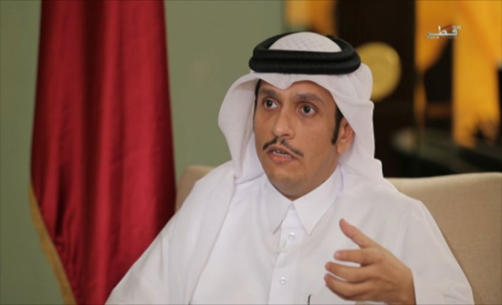 وزير الخارجية القطري: لا مفاوضات قبل رفع الحصار وزير الخارجية القطري: لا مفاوضات قبل رفع الحصار