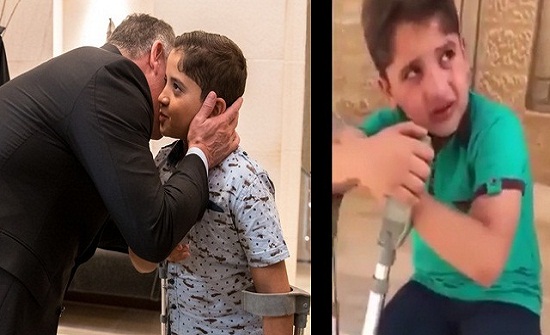 شاهد الفيديو الذي كان سبباً في لقاء الملك والطفل الخوالدة شاهد الفيديو الذي كان سبباً في لقاء الملك والطفل الخوالدة