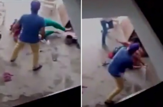 فيديو| رجل يضرب زوجة أخيه لوضعها أنثى بدل الذكر.. وهذا ما فعله بها! فيديو| رجل يضرب زوجة أخيه لوضعها أنثى بدل الذكر.. وهذا ما فعله بها!