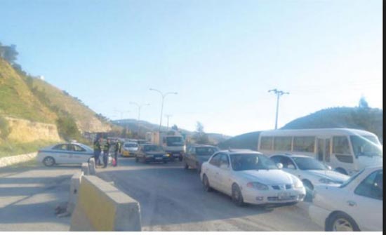 فتح طريق اربد عمان فتح طريق اربد عمان
