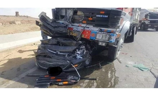 غلبه النوم أثناء القيادة.. وفاة زوجة فنان شهير في حادث سير مروع غلبه النوم أثناء القيادة.. وفاة زوجة فنان شهير في حادث سير مروع