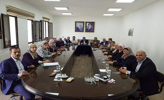 اليزيدية تشكر الخشمان واعضاء بلدية السلط الكبرى اليزيدية تشكر الخشمان واعضاء بلدية السلط الكبرى