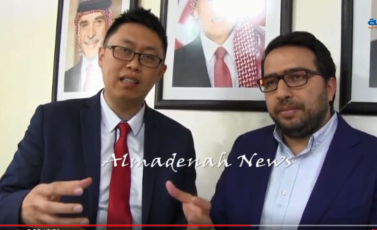 بالفيديو : لقاء المدينة نيوز مع المدير التنفيذي لشركة العطارات جيسون بوك حول الصخر الزيتي الاردني " شاهد " بالفيديو : لقاء المدينة نيوز مع المدير التنفيذي لشركة العطارات جيسون بوك حول الصخر الزيتي الاردني " شاهد "