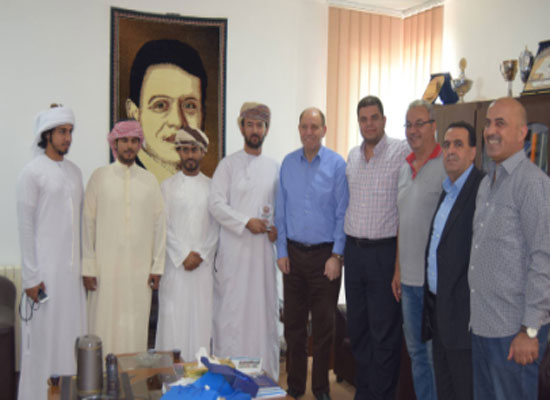 الوهيبي عضو مجلس الشورى في سلطنة عُمان الشقيقة يزور جامعة إربد الأهلية الوهيبي عضو مجلس الشورى في سلطنة عُمان الشقيقة يزور جامعة إربد الأهلية