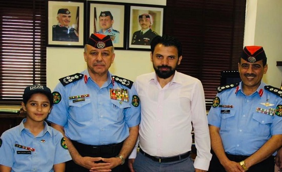 العميد عبيد الله المعايطة يكرم بن سعيد ومغنم العميد عبيد الله المعايطة يكرم بن سعيد ومغنم
