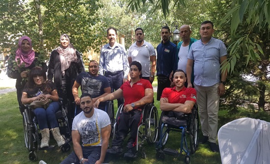 السفير الأردني في كازاخستان يستضيف وفد منتخب رفع الأثقال البارالمبي السفير الأردني في كازاخستان يستضيف وفد منتخب رفع الأثقال البارالمبي