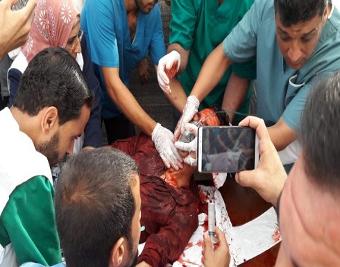 شهيدان وإصابات بقمع الاحتلال مسيرة العودة شرقي القطاع شهيدان وإصابات بقمع الاحتلال مسيرة العودة شرقي القطاع