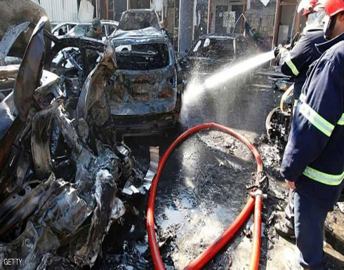 قتلى وجرحى بانفجار سيارة مفخخة غربي الموصل (فيديو) قتلى وجرحى بانفجار سيارة مفخخة غربي الموصل (فيديو)
