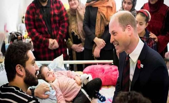 الامير وليام يزور الطفلة الاردنية لين الساطي في نيوزلندا.. صور الامير وليام يزور الطفلة الاردنية لين الساطي في نيوزلندا.. صور