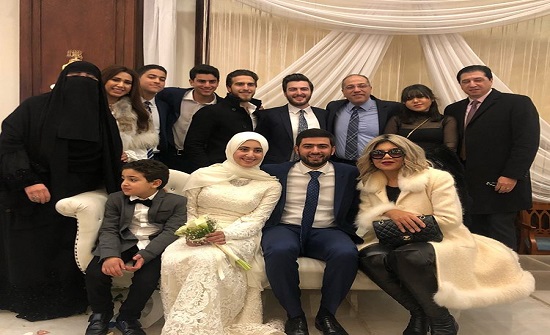 بوسي شلبي تحتفل بعقد قران احلام حفيدة احلام بوسي شلبي تحتفل بعقد قران احلام حفيدة احلام