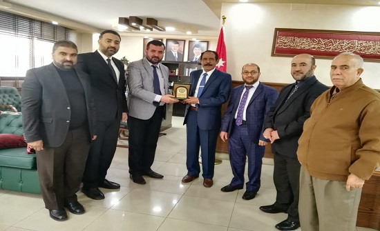 وفد من جامعة القلعة في اقيلم كردستان العراق يزور جامعة جرش وفد من جامعة القلعة في اقيلم كردستان العراق يزور جامعة جرش