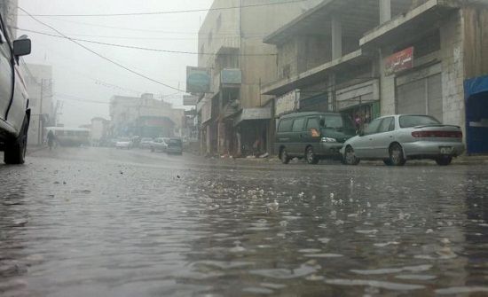 الربة منيف تسجل اعلى هطول مطري الربة منيف تسجل اعلى هطول مطري