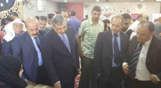 وزير العمل يفتتح المعرض التشغيلي الأول في الرصيفة وزير العمل يفتتح المعرض التشغيلي الأول في الرصيفة