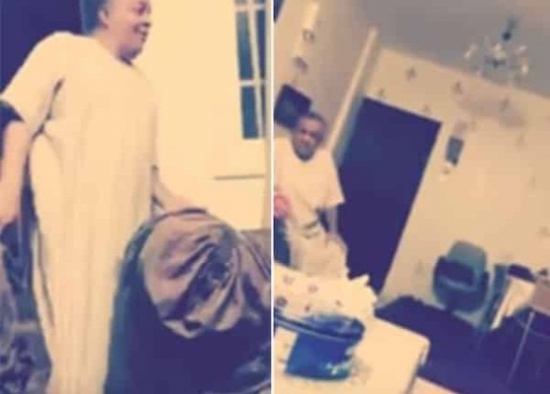 بالفيديو :عتاب بين مصرية وزوجها لهربه من هزة الكويت بدونها بالفيديو :عتاب بين مصرية وزوجها لهربه من هزة الكويت بدونها