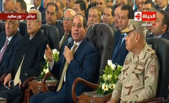 السيسي يهدد: ما جرى قبل 7 سنوات لن يتكرر السيسي يهدد: ما جرى قبل 7 سنوات لن يتكرر