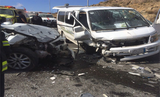 وفاة عشريني وإصابة اثنين آخرين اثر حادث تصادم في العقبة وفاة عشريني وإصابة اثنين آخرين اثر حادث تصادم في العقبة