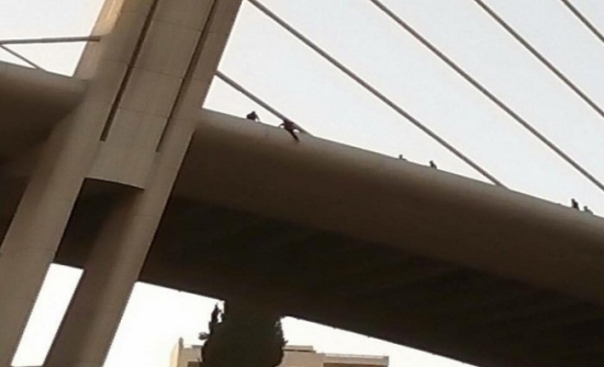 انتحار فتاة من فوق جسر عبدون انتحار فتاة من فوق جسر عبدون