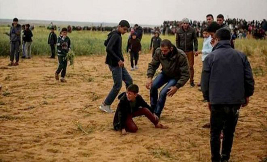 اكثر من 1000 طفل اصيبوا برصاص الاحتلال في مسيرات العودة على حدود غزة اكثر من 1000 طفل اصيبوا برصاص الاحتلال في مسيرات العودة على حدود غزة