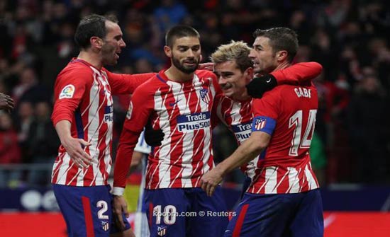 أتلتيكو مدريد يستسلم أمام برشلونة أتلتيكو مدريد يستسلم أمام برشلونة