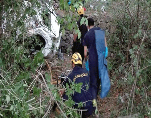 مصرع 6 أشخاص في حادث انقلاب سيارة جنوب غرب السعودية مصرع 6 أشخاص في حادث انقلاب سيارة جنوب غرب السعودية