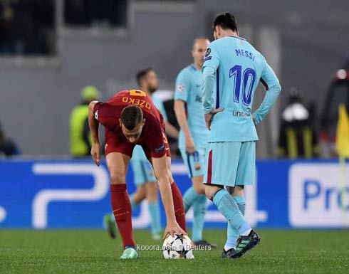 زلزال في الأولمبيكو.. روما يقصى برشلونة من ربع نهائي دوري أبطال اوروبا زلزال في الأولمبيكو.. روما يقصى برشلونة من ربع نهائي دوري أبطال اوروبا