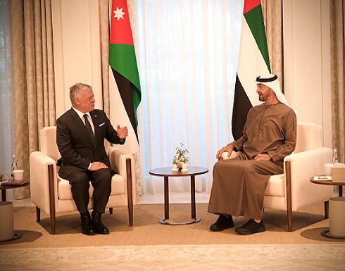 الملك يجري مباحثات مع ولي عهد أبوظبي الملك يجري مباحثات مع ولي عهد أبوظبي