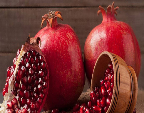 فوائد الرمان على الريق فوائد الرمان على الريق