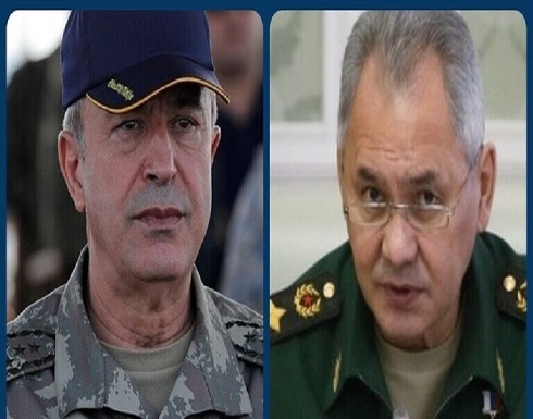 وزير الدفاع الروسي يبحث مع نظيره التركي الوضع في أوكرانيا وزير الدفاع الروسي يبحث مع نظيره التركي الوضع في أوكرانيا