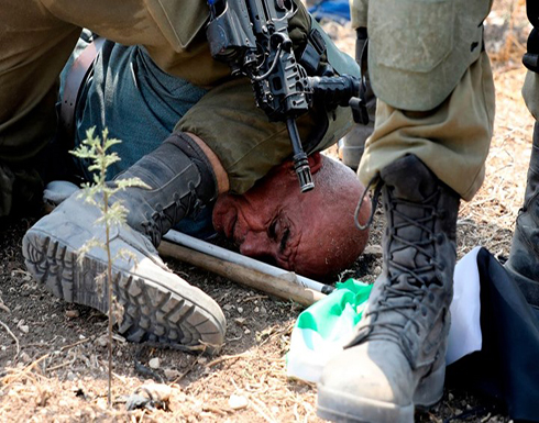 اعتداء وحشي للاحتلال على مسن فلسطيني قبل اعتقاله .. بالفيديو اعتداء وحشي للاحتلال على مسن فلسطيني قبل اعتقاله .. بالفيديو