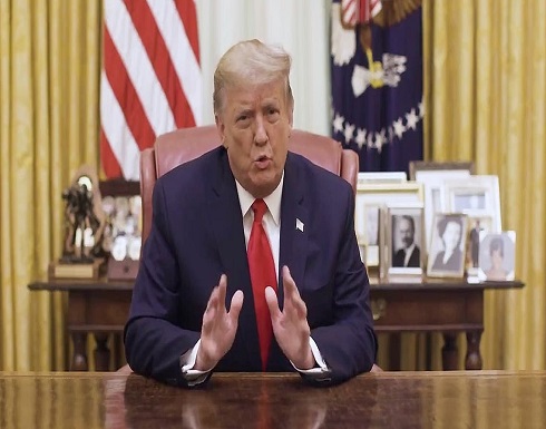 ترمب: لا مكان للعنف والتخريب في بلادنا ترمب: لا مكان للعنف والتخريب في بلادنا