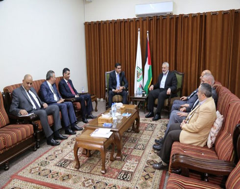 الوفد المصري التقى مسؤولين إسرائيليين عقب اجتماعه مع هنية الوفد المصري التقى مسؤولين إسرائيليين عقب اجتماعه مع هنية