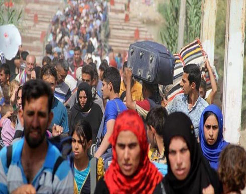 نزوح أكثر من 5 آلاف عائلة بسبب هجمات النظام في إدلب نزوح أكثر من 5 آلاف عائلة بسبب هجمات النظام في إدلب