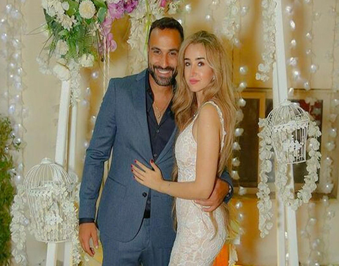 شاهد كيف احتفلت هنا الزاهد وأحمد فهمي بعيد زواجهما الأول على البحر.. صورة شاهد كيف احتفلت هنا الزاهد وأحمد فهمي بعيد زواجهما الأول على البحر.. صورة