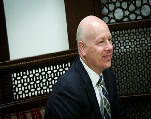 جرينبلات يغرّد باللغة العربية ويهاجم حماس جرينبلات يغرّد باللغة العربية ويهاجم حماس