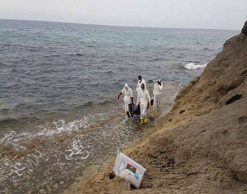 ليبيا تنتشل 13 جثة وتنفي غرق 90 ليبيا تنتشل 13 جثة وتنفي غرق 90