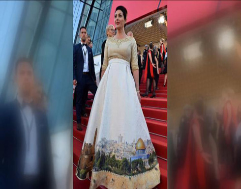 صورة... فستان وزيرة إسرائيلية بمهرجان كان يثير الجدل صورة... فستان وزيرة إسرائيلية بمهرجان كان يثير الجدل