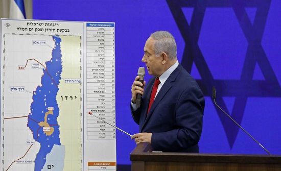 استطلاع :  43 % من الاسرائيليين يؤيدون ضم غور الاردن