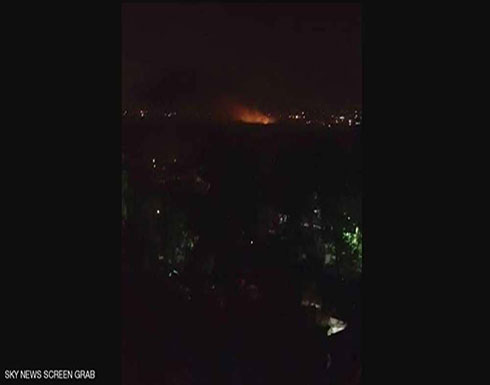 فيديو : انفجارات تدك مطار المزة العسكري في دمشق فيديو : انفجارات تدك مطار المزة العسكري في دمشق