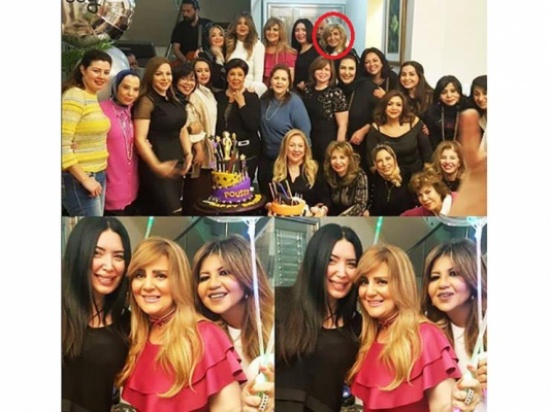 سهير رمزي بدون حجاب من جديد في احتفال بوسي شلبي سهير رمزي بدون حجاب من جديد في احتفال بوسي شلبي