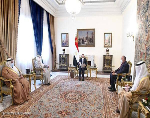 السيسي يؤكد ارتباط أمن الخليج بالأمن القومي المصري السيسي يؤكد ارتباط أمن الخليج بالأمن القومي المصري